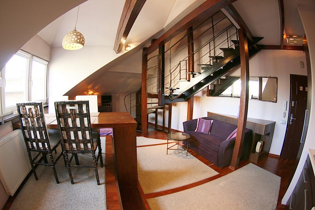 Krakow Jacuzzi Apartment Rom bilde
